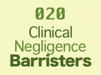 Clinical Negligence Barristers